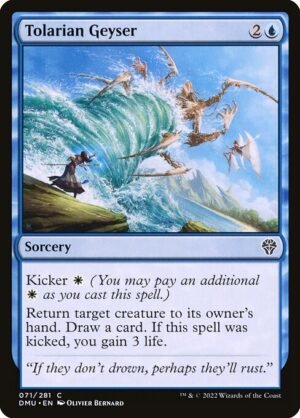 Tolarian Geyser - Foil<br /><span class="collector-number">Collector No. 71</span>