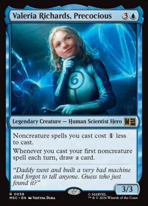 Valeria Richards, Precocious<br /><span class="collector-number">Collector No. 38</span>