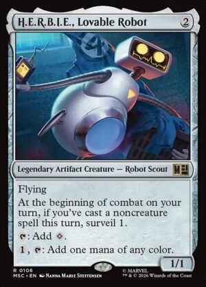 H.E.R.B.I.E., Lovable Robot<br /><span class="collector-number">Collector No. 106</span>
