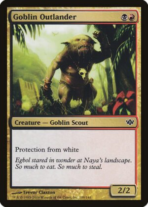 Goblin Outlander<br /><span class="collector-number">Collector No. 109</span>