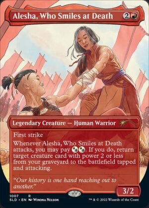Alesha, Who Smiles at Death - Foil<br /><span class="collector-number">Collector No. 1007</span>