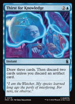 Thirst for Knowledge<br /><span class="collector-number">Collector No. 79</span>