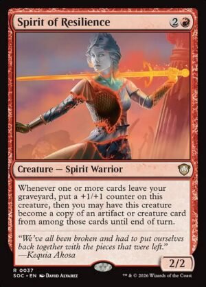 Spirit of Resilience<br /><span class="collector-number">Collector No. 37</span>