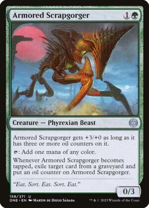 Armored Scrapgorger - Foil<br /><span class="collector-number">Collector No. 158</span>