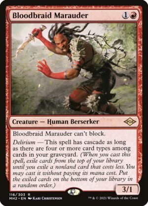 Bloodbraid Marauder - Foil<br /><span class="collector-number">Collector No. 116</span>