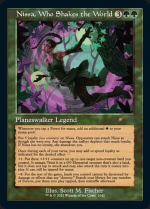 Nissa, Who Shakes the World<br /><span class="collector-number">Collector No. 1042</span>