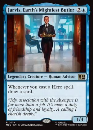 Jarvis, Earth's Mightiest Butler<br /><span class="collector-number">Collector No. 34</span>