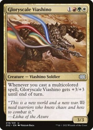 Gloryscale Viashino - Foil<br /><span class="collector-number">Collector No. 219</span>