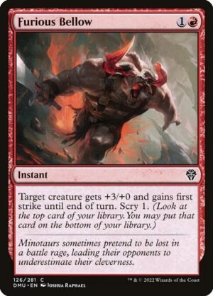 Furious Bellow - Foil<br /><span class="collector-number">Collector No. 126</span>