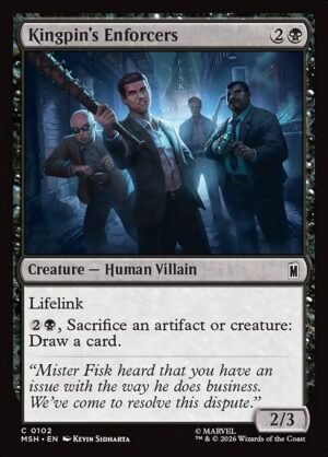 Kingpin's Enforcers<br /><span class="collector-number">Collector No. 102</span>