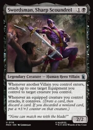Swordsman, Sharp Scoundrel<br /><span class="collector-number">Collector No. 116</span>
