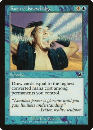 Rush of Knowledge<br /><span class="collector-number">Collector No. 49</span>