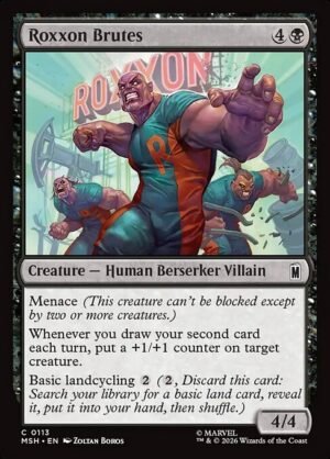 Roxxon Brutes<br /><span class="collector-number">Collector No. 113</span>