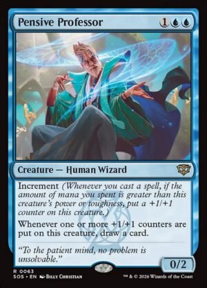 Pensive Professor<br /><span class="collector-number">Collector No. 63</span>