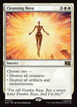 Cleansing Nova<br /><span class="collector-number">Collector No. 124</span>