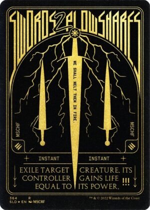 Swords to Plowshares - Etched<br /><span class="collector-number">Collector No. 364</span>
