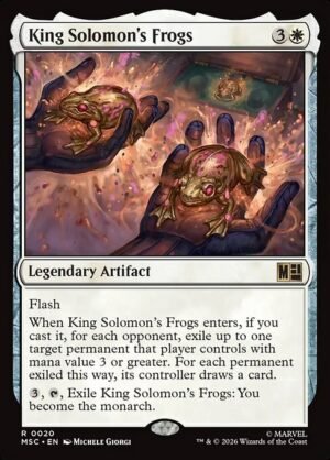 King Solomon's Frogs<br /><span class="collector-number">Collector No. 20</span>