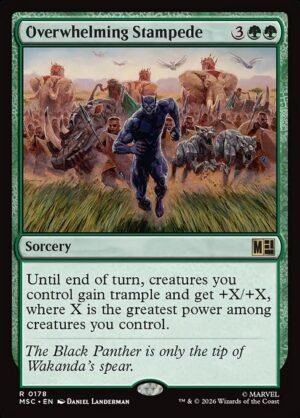 Overwhelming Stampede<br /><span class="collector-number">Collector No. 178</span>