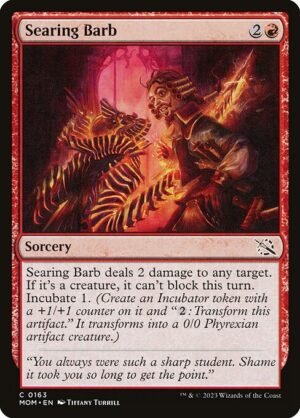 Searing Barb - Foil<br /><span class="collector-number">Collector No. 163</span>