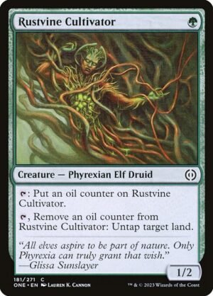 Rustvine Cultivator - Foil<br /><span class="collector-number">Collector No. 181</span>