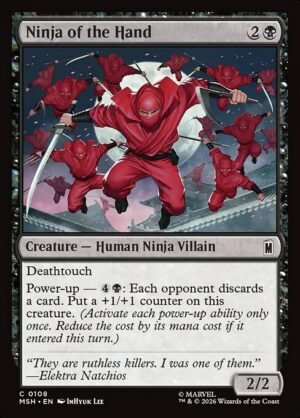 Ninja of the Hand<br /><span class="collector-number">Collector No. 108</span>
