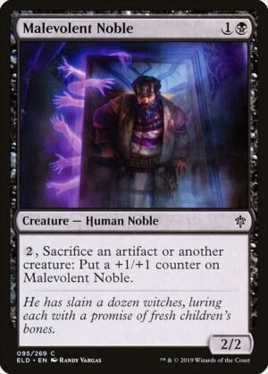 Malevolent Noble - Foil<br /><span class="collector-number">Collector No. 95</span>