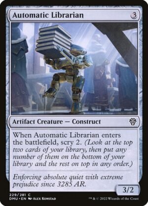 Automatic Librarian - Foil<br /><span class="collector-number">Collector No. 229</span>