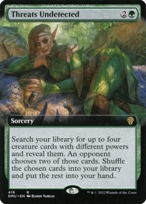 Threats Undetected - Foil<br /><span class="collector-number">Collector No. 419</span>