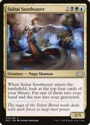 Sultai Soothsayer - Foil<br /><span class="collector-number">Collector No. 279</span>
