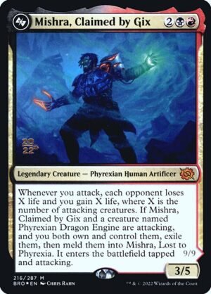 Mishra, Claimed by Gix - Foil<br /><span class="collector-number">Collector No. 216s</span>