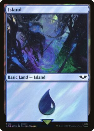 Island Surge - Surge Foil<br /><span class="collector-number">Collector No. 308★</span>