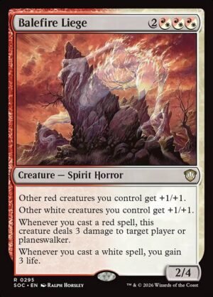 Balefire Liege<br /><span class="collector-number">Collector No. 295</span>