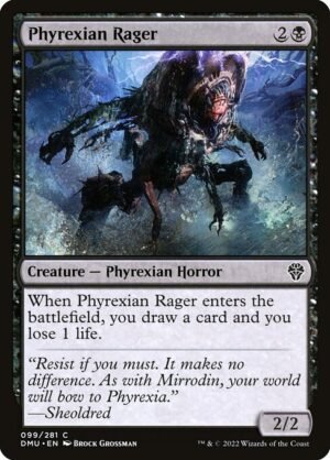 Phyrexian Rager - Foil<br /><span class="collector-number">Collector No. 99</span>
