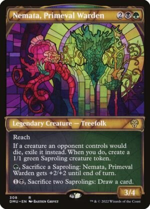 Nemata, Primeval Warden - Foil<br /><span class="collector-number">Collector No. 308</span>