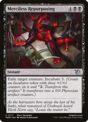 Merciless Repurposing - Foil<br /><span class="collector-number">Collector No. 117</span>
