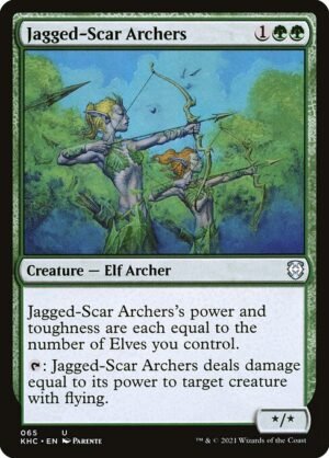 Jagged-Scar Archers<br /><span class="collector-number">Collector No. 65</span>