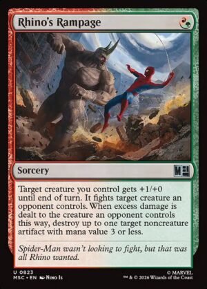 Rhino's Rampage - Foil<br /><span class="collector-number">Collector No. 823</span>