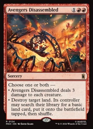 Avengers Disassembled<br /><span class="collector-number">Collector No. 124</span>