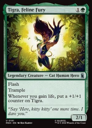 Tigra, Feline Fury<br /><span class="collector-number">Collector No. 191</span>