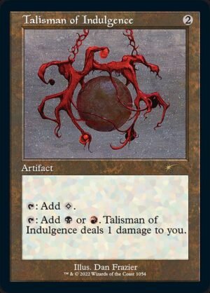 Talisman of Indulgence - Etched<br /><span class="collector-number">Collector No. 1054</span>