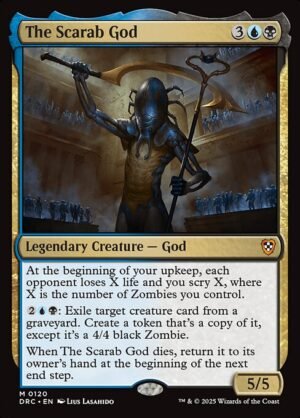 The Scarab God<br /><span class="collector-number">Collector No. 120</span>