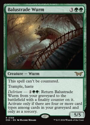 Balustrade Wurm - Foil<br /><span class="collector-number">Collector No. 168</span>