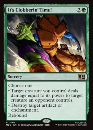 It's Clobberin' Time!<br /><span class="collector-number">Collector No. 66</span>
