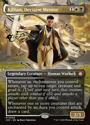 Killian, Decisive Mentor<br /><span class="collector-number">Collector No. 4</span>
