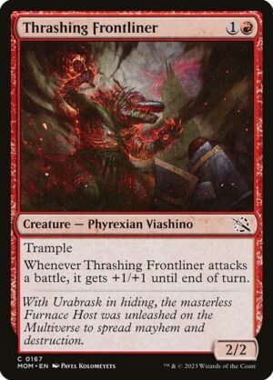 Thrashing Frontliner - Foil<br /><span class="collector-number">Collector No. 167</span>