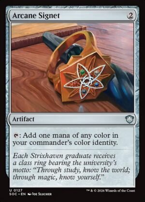Arcane Signet<br /><span class="collector-number">Collector No. 127</span>