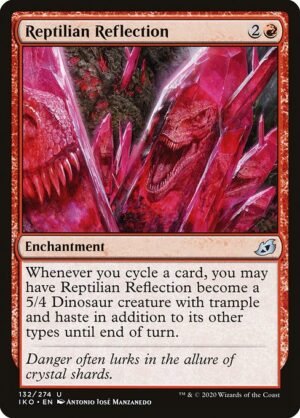 Reptilian Reflection - Foil<br /><span class="collector-number">Collector No. 132</span>