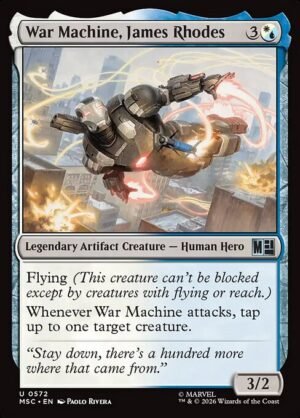 War Machine, James Rhodes<br /><span class="collector-number">Collector No. 572</span>