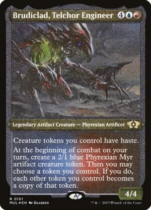 Brudiclad, Telchor Engineer - Etched<br /><span class="collector-number">Collector No. 101</span>