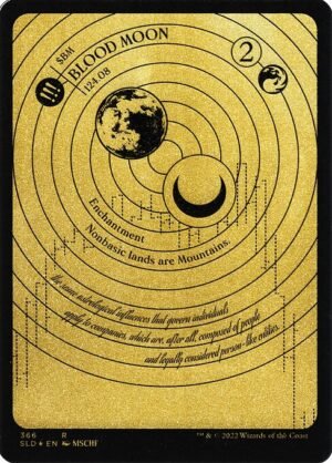 Blood Moon - Etched<br /><span class="collector-number">Collector No. 366</span>